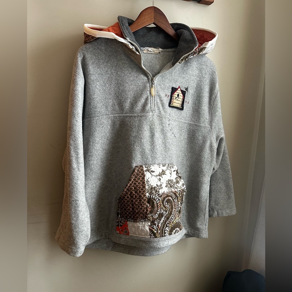 Upcycled hoodie